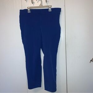 Size 14p - Talbots blue Chatham ankle capris 14p